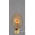 C35 Flame Top Vintage Edison Bulb con 13 anclas